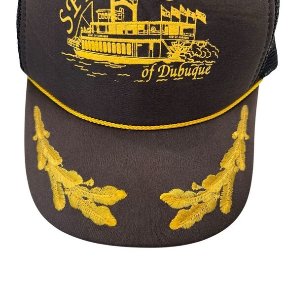 Vintage Spiritof Dubuque Iowa  Steamboat Hat snapback - Picture 2 of 10